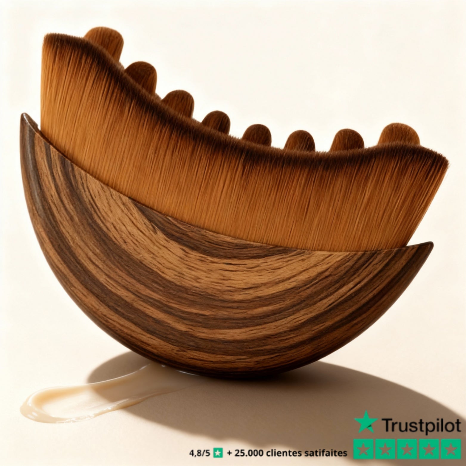 NATURIGLOW - Brosse de Drainage lymphatique